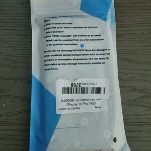 iPhone 16 Pro Max Clear Floral Protective Case - White